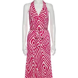 DVF Halter dress L
